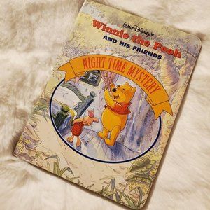 Winnie the Pooh and Friends Night Time Mystery Board Book Toddler Baby Easter